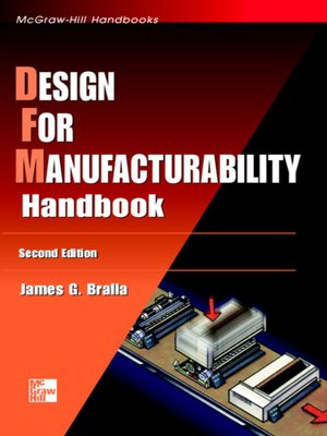 cover image of Design for Manufacturability Handbook